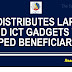 DICT DISTRIBUTES LAPTOPS AND ICT GADGETS TO DEPED BENEFICIARIES