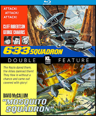 633 Squadron Mosquit Squadron Double Feature Bluray