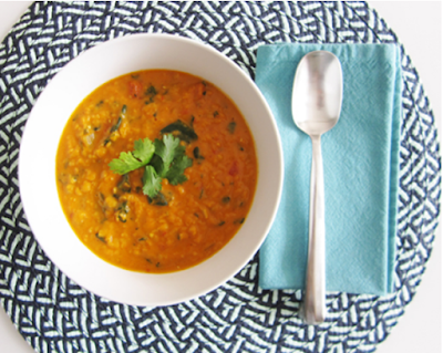 Creamy Curry Lentil Soup  recipe