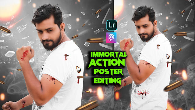 Immortal Action Poster Editing /Picsart Tutorial/Picsart 2021 