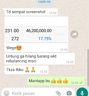 Portofolio Rikopedia dan testimoni member