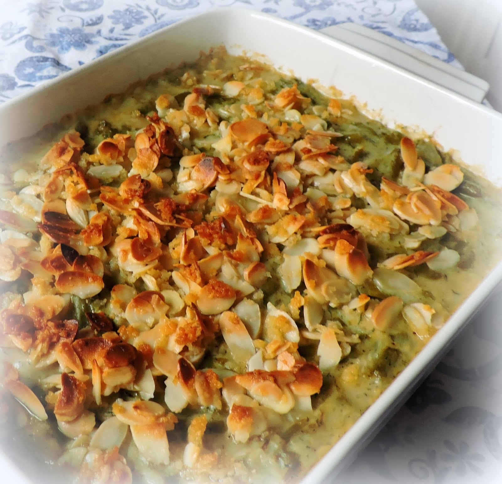 Green Bean & Almond Casserole The English Kitchen