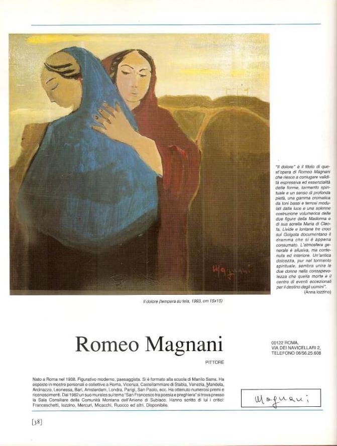 SALA D'ATTESA 1: Romeo Magnani artista di sempre