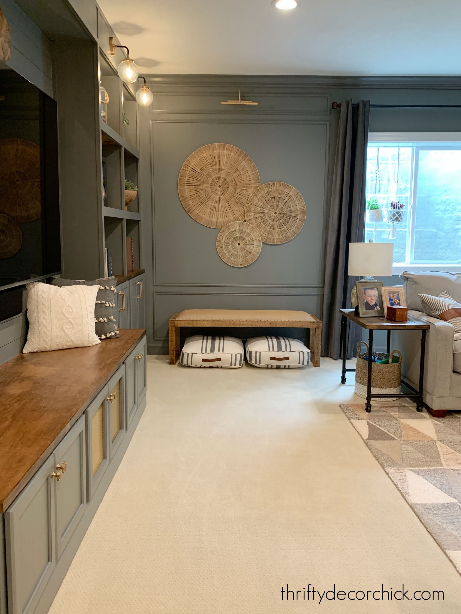 How to Create a Modern Accent Wall With Trim Thrifty Decor Chick