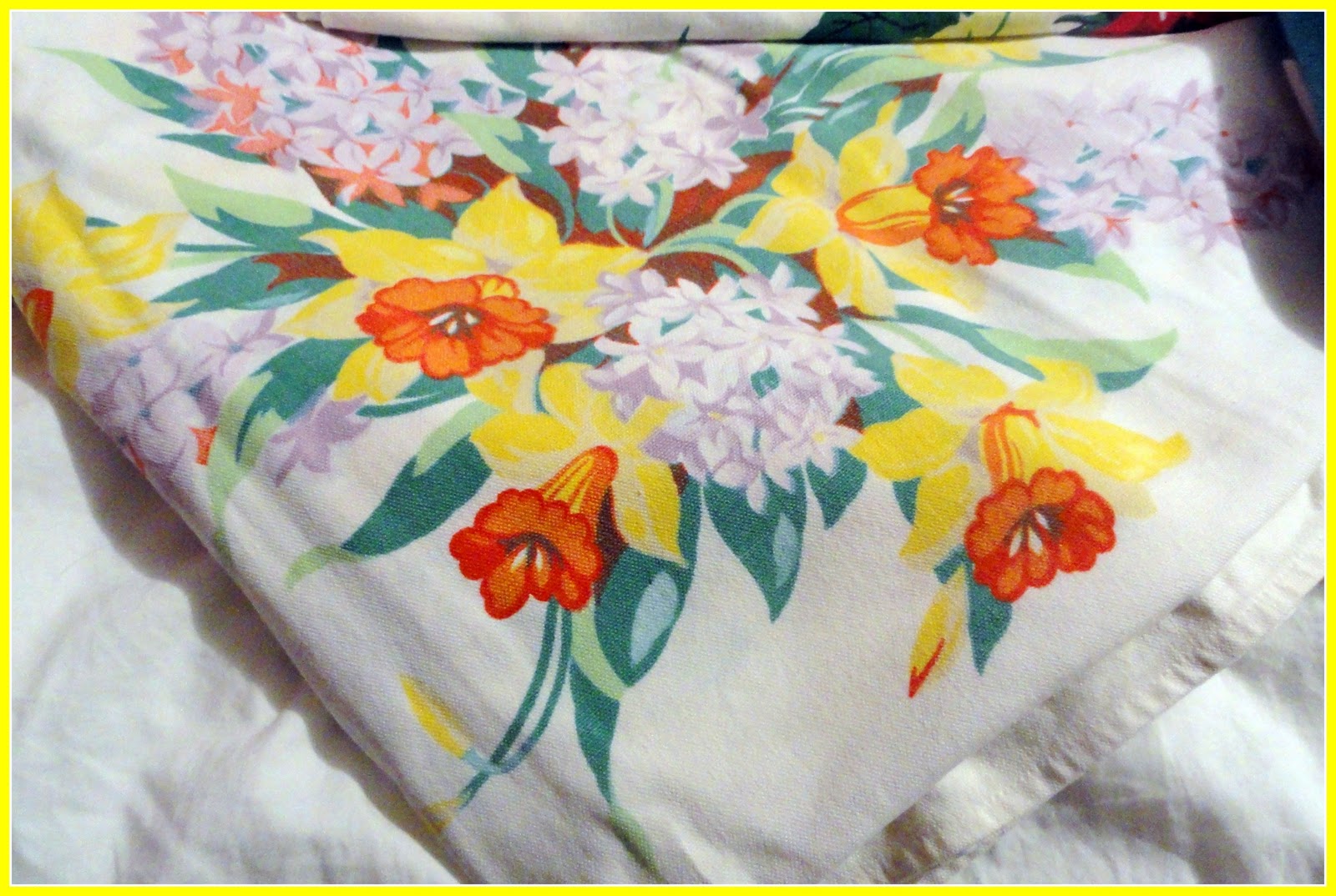 My Fairytale Cottage * Thrift Store Vintage Tablecloths