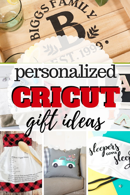 Perfect list of DIY Christmas gift ideas to create using your Cricut Maker or cutting machine. #ad #cricutcreated