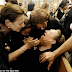 grandmother of air hostess who died on the EgyptAir crash collapses at her memorial service