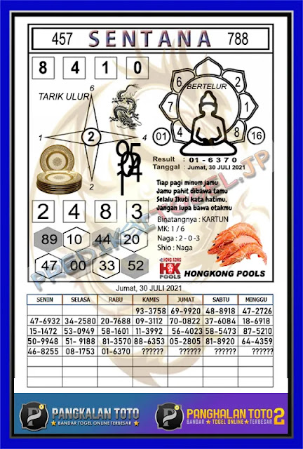 Prediksi Syair Hongkong 30 Juli 2021 Syair Togel Pangkalantoto
