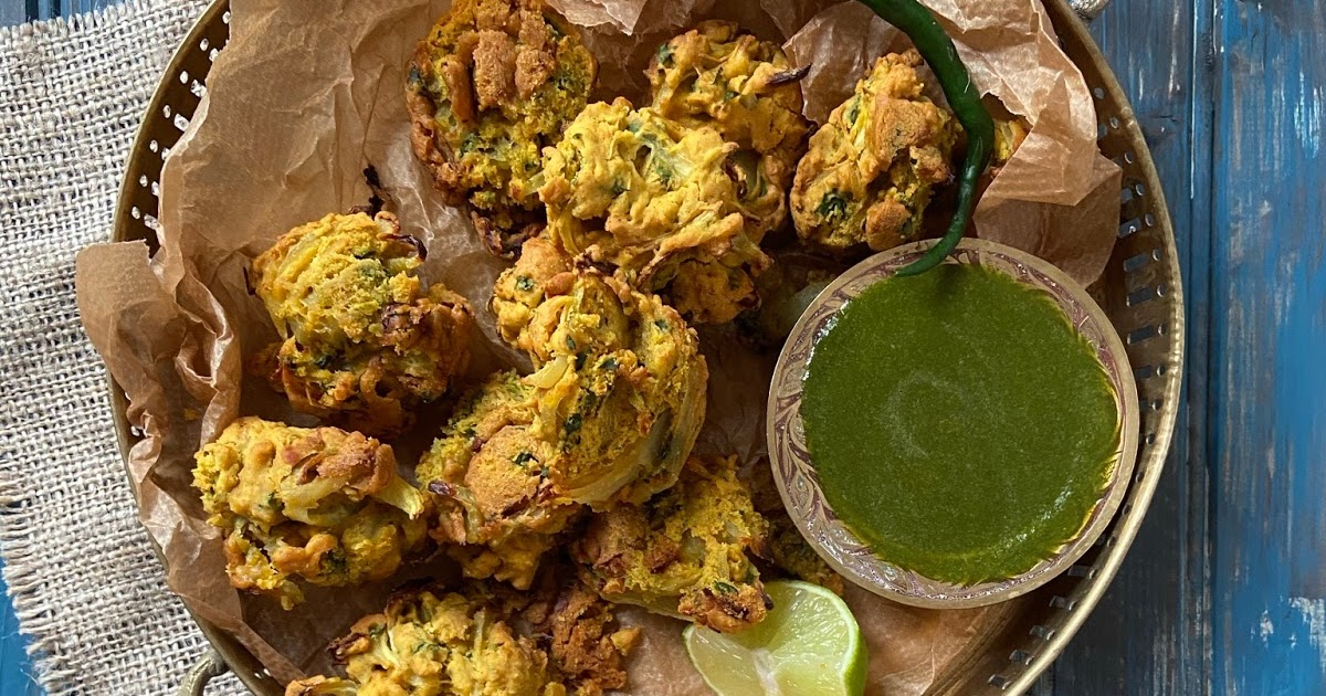 Baked Onion Bhaji Vegan Glutenfree simply.food