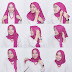 Tutorial Hijab Segi Empat Terbaru Simple