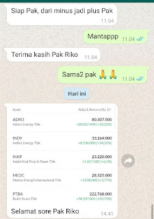 Portofolio Rikopedia dan Testimoni Member