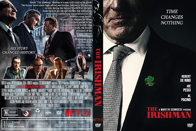 The Irishman DVD Cover The Irishman DVD Cover