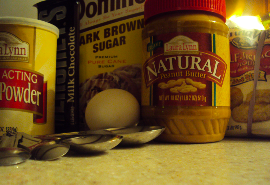 60 Second Peanut Butter Cake TfDiaries