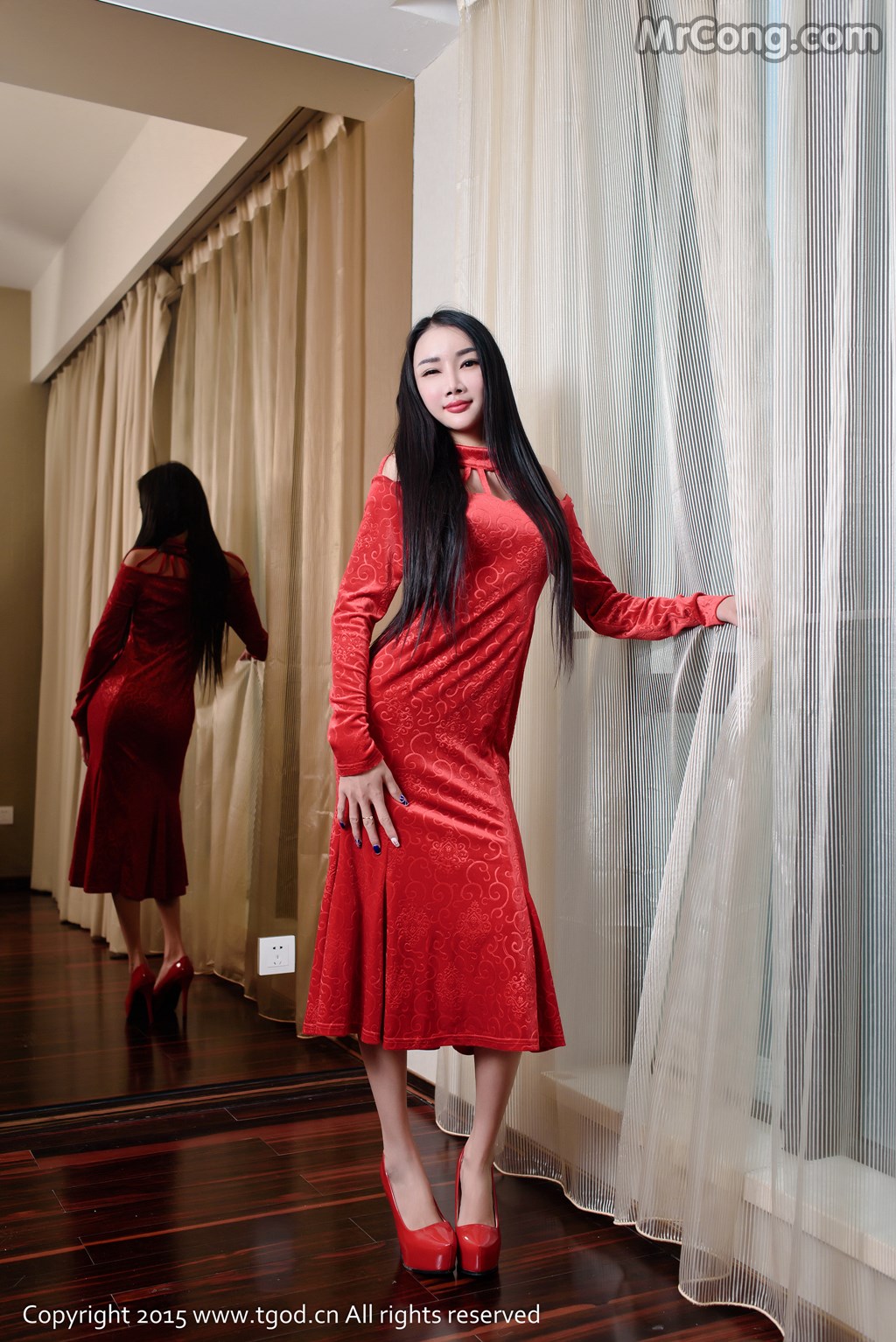 TGOD 2015-12-29: Model Jessie (婕 西 儿) (46 photos) photo 1-13