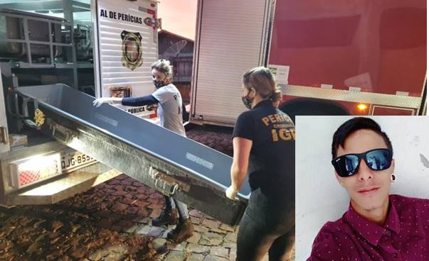 Jovem atropelado por caminhão