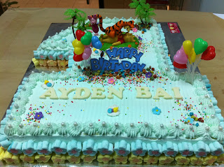 Ayden's Birthday cake
