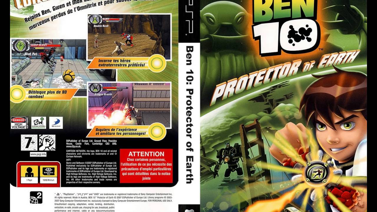 ben 10 protector of earth games play