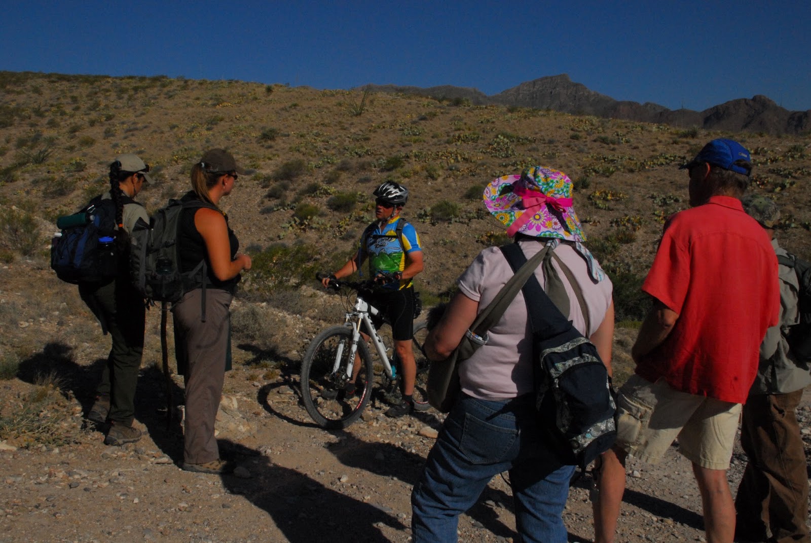 Texas Mountain Trail Daily Photo One of El Paso's Great Hike/Bike Trails