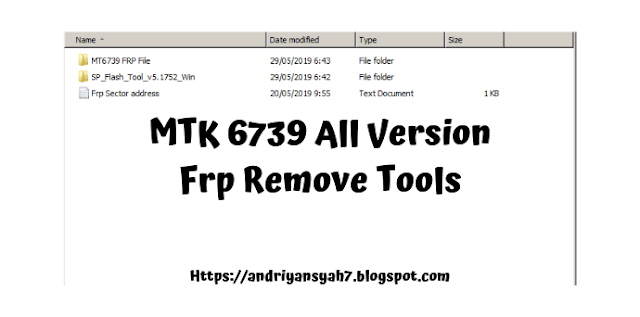 Khusus MTK 6739 All Version Frp Remove Tools | Ucup Kun