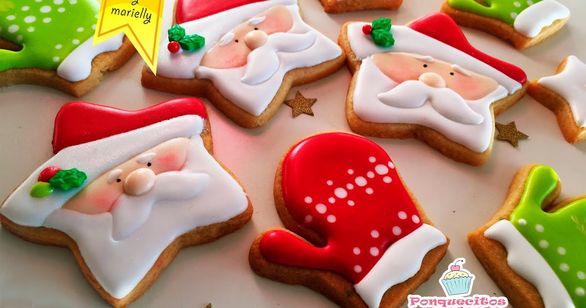 Cursos de Repostería - RECETAS y TUTORIALES: Galletas de Navidad con Glasa  o Royal Icing