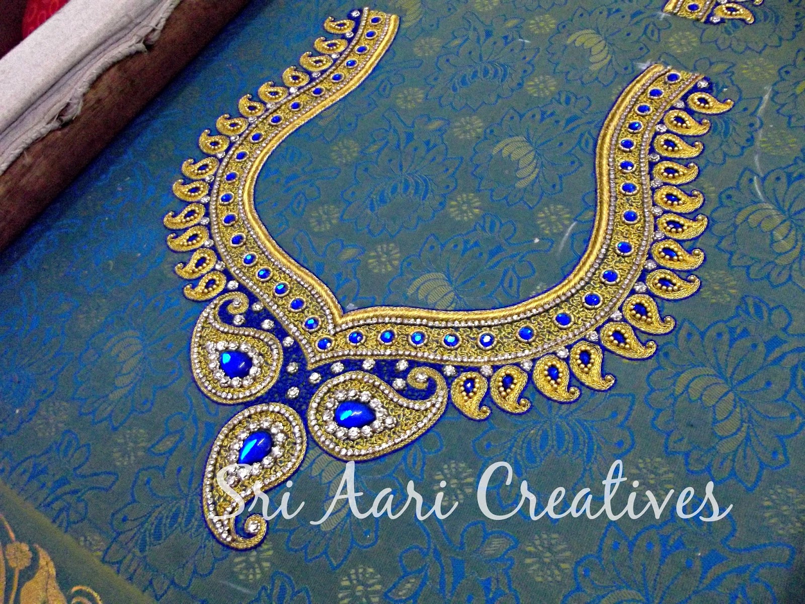 SRI AARI CREATIVES Best Bridal Blouse Designs in Chennai