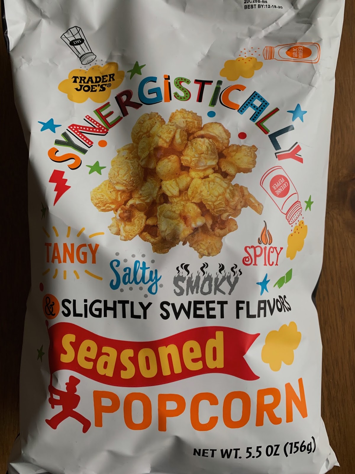 Trader Joe's Synergistically Seasoned Popcorn