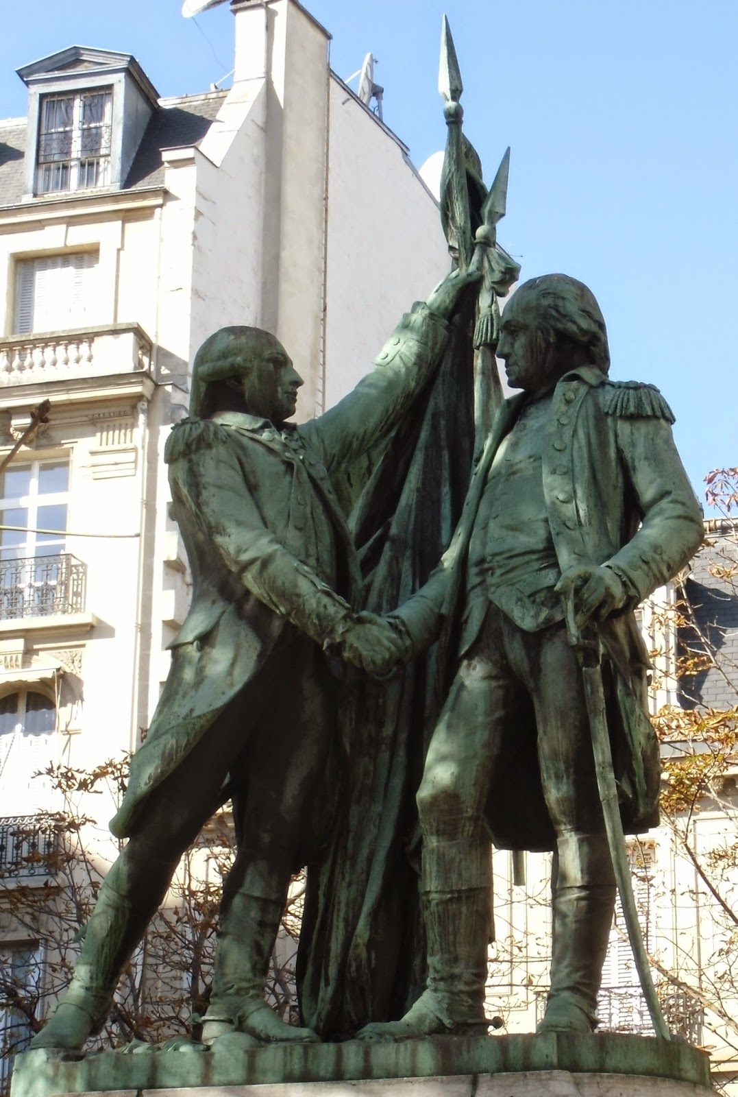 Laërte, le père d'Ulysse PLACE DES ETATSUNIS PARIS XVIème arrondissement