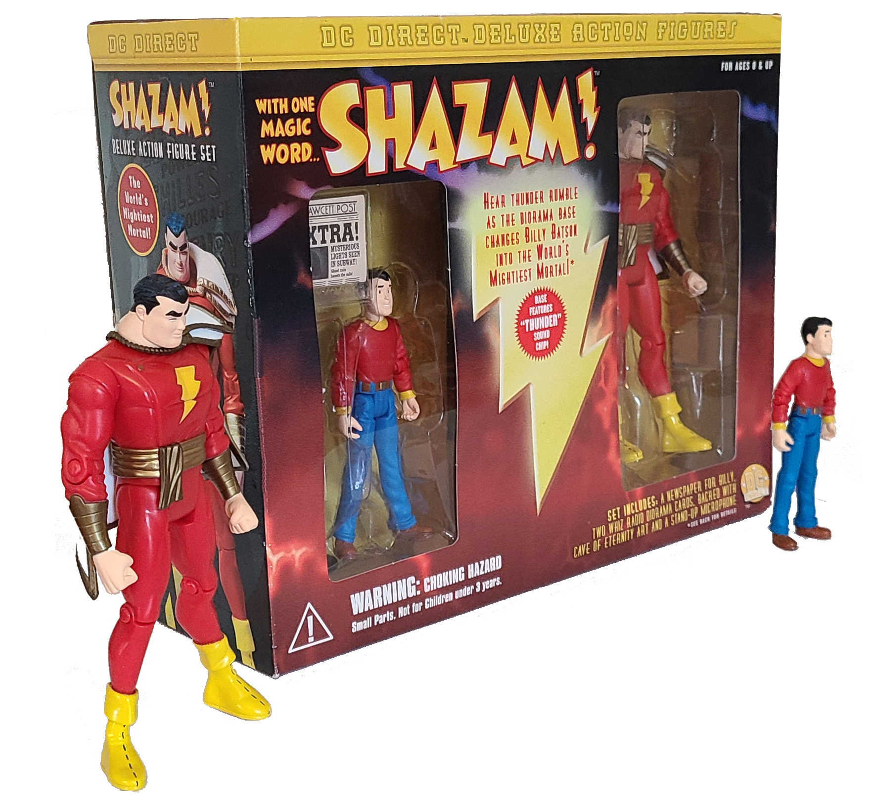 DC Direct Deluxe Action Figures SHAZAM! Deluxe Action Figure Set (2000)