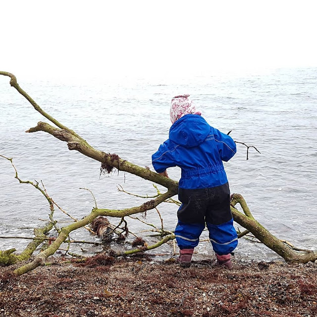 5 spannende Familien-Ausflüge auf Fehmarn im Winter. An der Steilküste Katharinenhof wartet ein richtiger Abenteuer-Strand auf die Kids.