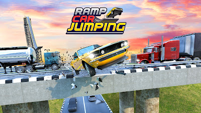 Ramp Car Jumping Game Logo