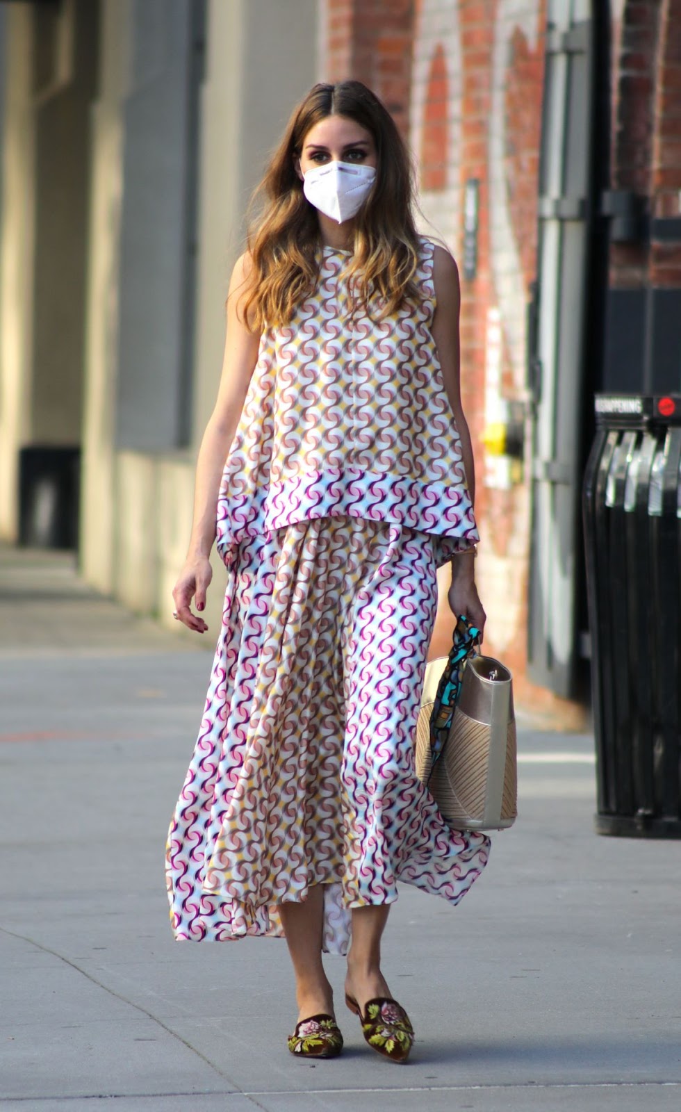 Olivia Palermo Clicked Outside in New York 11 Aug -2020