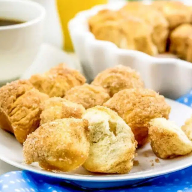 Baked Cinnamon Donut Holes Baked Cinnamon Donut Holes