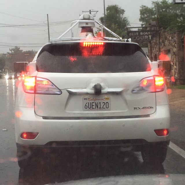 Texas Google self-driving car