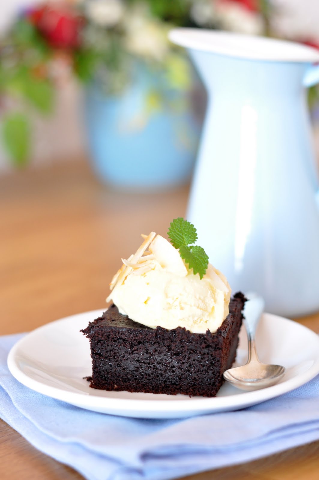 agata's kitchen Coconut milk chocolate cake