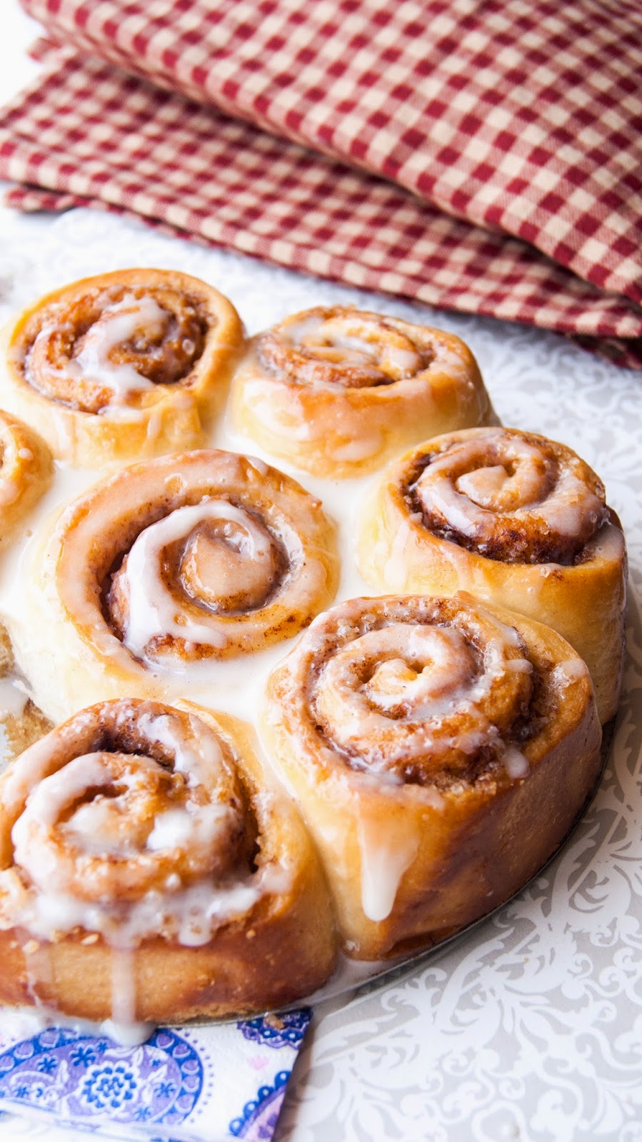 Always Hungry Cinnamon Rolls with Vanilla Frosting