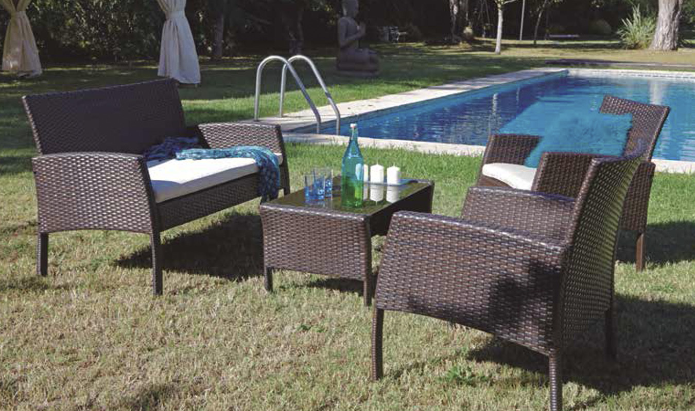 Construtot Muebles de jardín Ventajas del ratán sintético