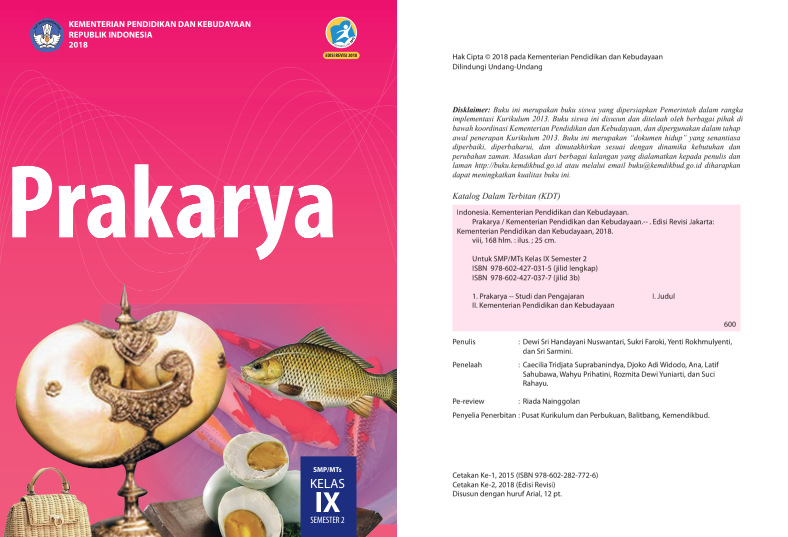 Kunci Jawaban Buku Prakarya Kelas 9 Kurikulum 2013 Kanal Jabar