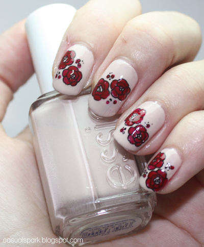 Casual Spark: Red Roses
