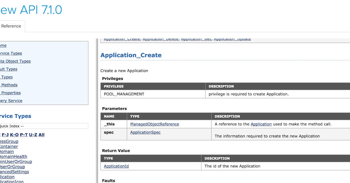 how to create a application pool