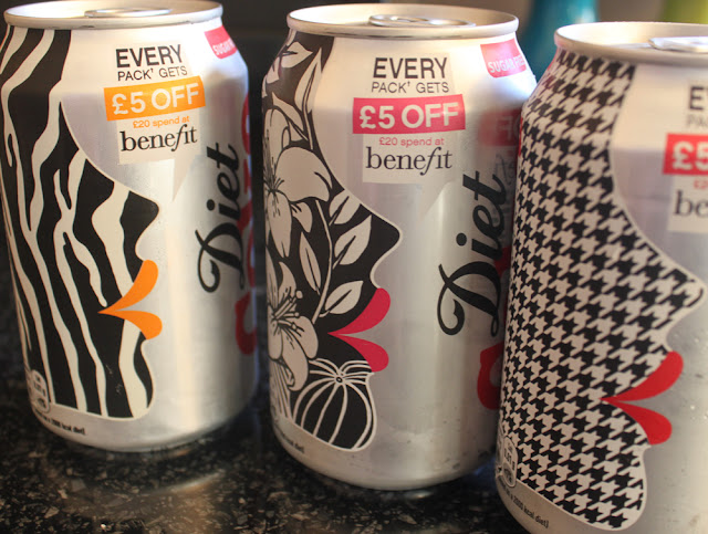 £5 off Benefit with Diet Coke