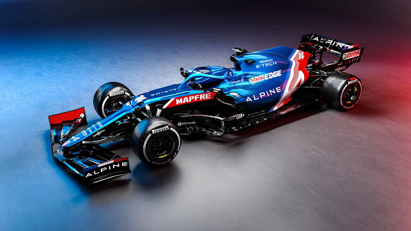 Alpine, da Renault, apresenta carro 2021 para a Fórmula 1