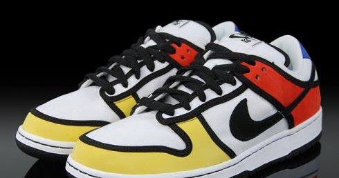nike dunk sb low piet mondrian
