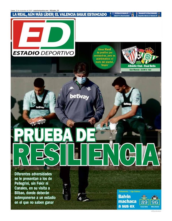 Betis, Estadio Deportivo: "Prueba de resiliencia"