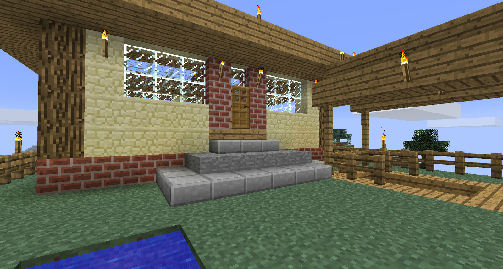 That's interesting...: Inside my Minecraft home