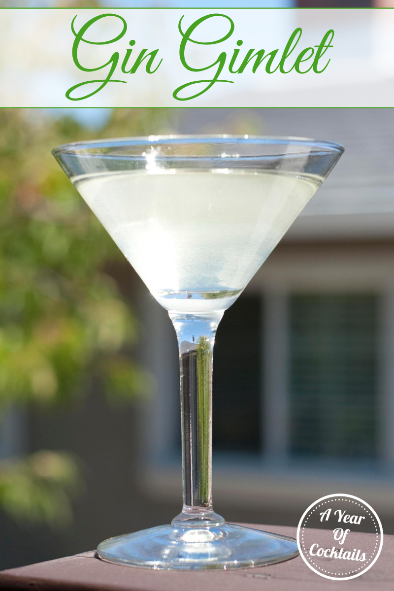 Gin Gimlet A Year of Cocktails