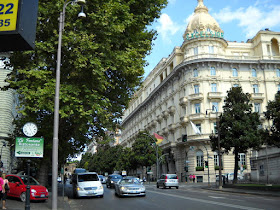 Photo of the Westin Excelsior Hotel on the Via Veneto in Rome
