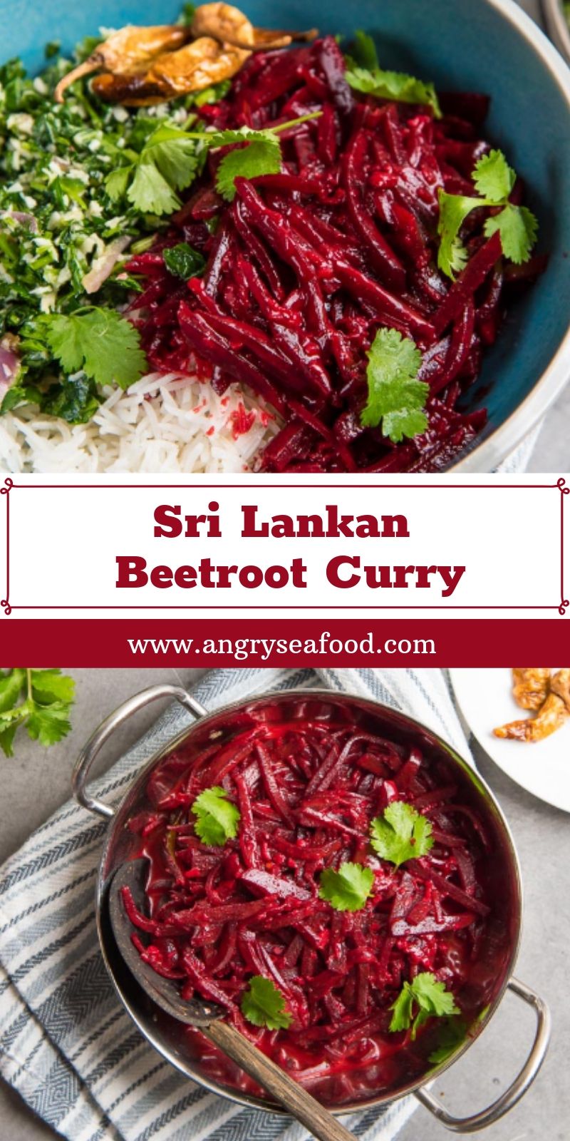 Sri Lankan Beetroot Curry