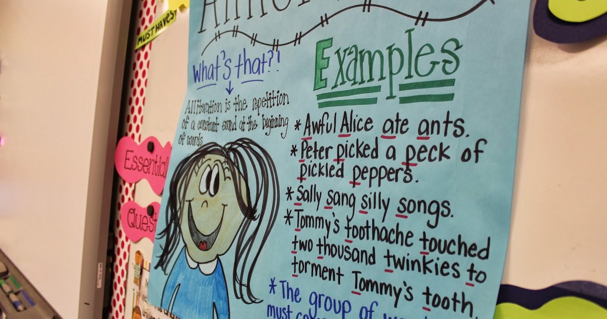 Life in First Grade: Teaching Alliteration