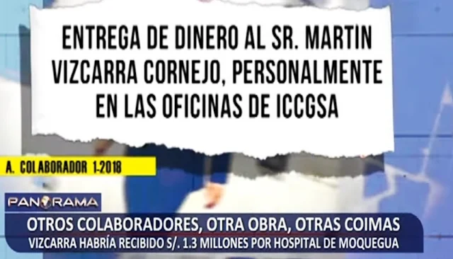 Coimas Vizcarra por S/ 1.3 millones por Hospital de Moquegua