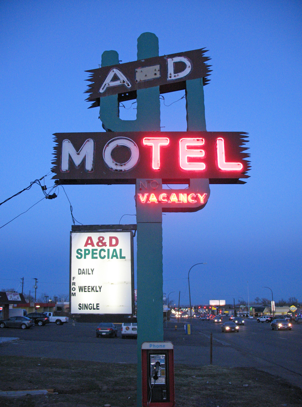 Colfax Avenue Neon Signs on Colfax